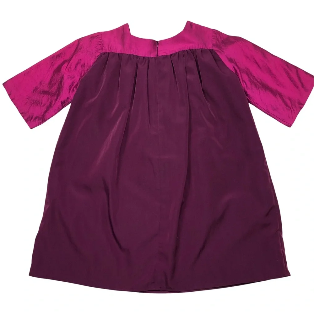 Halabaloo Fuschia Pink Unique Floral Dress size 6 - Picture 3 of 5